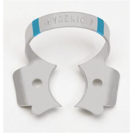 Hygenic Klammer 7 matt/blau mit Flügeln