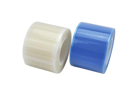 Hygieneschutzfolie Blau 10x15cm