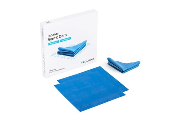 HySolate SyntX Kofferdam 5x5 blau/mittel