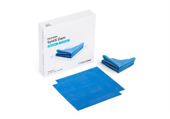 HySolate SyntX Kofferdam 6x6 blau/mittel