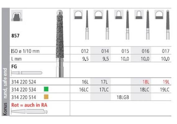 Intensiv Diamant FG 16LC