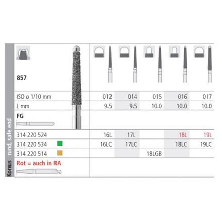 Intensiv Diamant FG 17LC