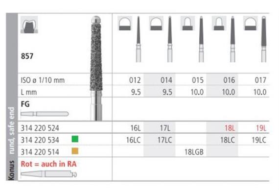 Intensiv Diamant FG 17LC