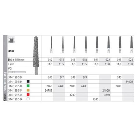 Intensiv Diamant FG 249 Standard
