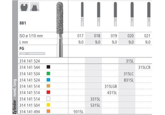 Intensiv Diamant FG 315LGB