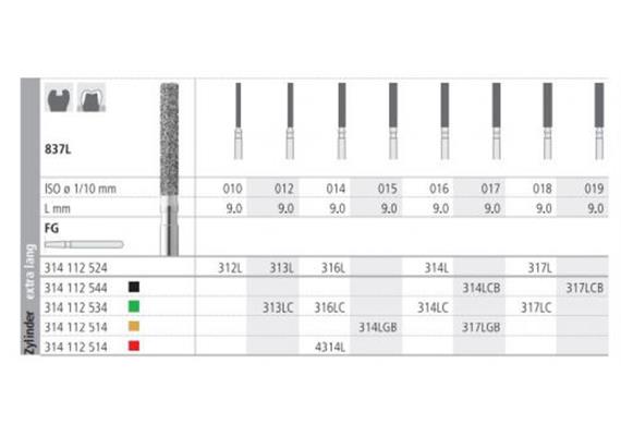 Intensiv Diamant FG 316L
