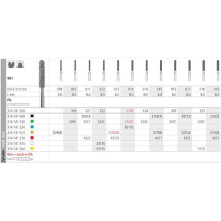 Intensiv Diamant FG 4315S