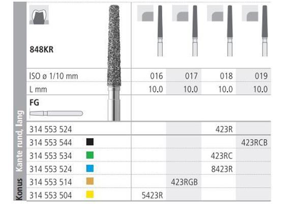 Intensiv Diamant FG 8423R