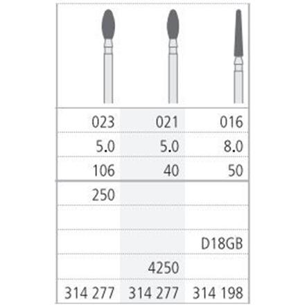 Intensiv Diamant FG D18GB