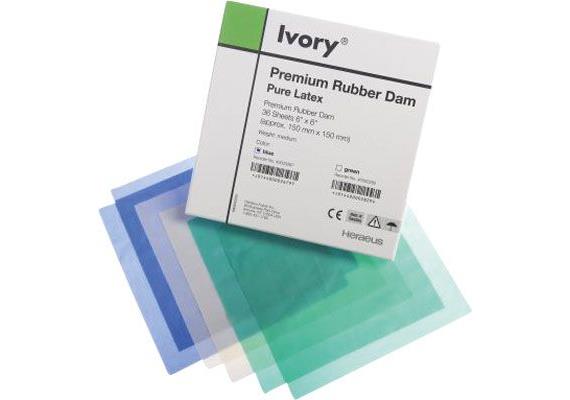Ivory Kofferdam 6x6 heavy blau