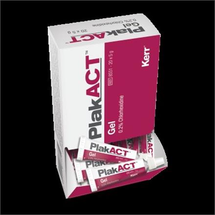 Kerr PlakACT Gel 8551 mit 0.2% Chlorhexidin