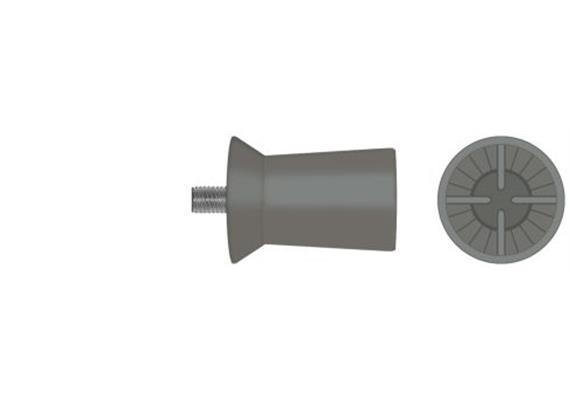 Kerr Prophy Cups Screw dunkelgrau 9002