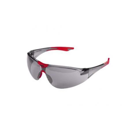 KKD AntiFog Schutzbrille New Style rauchgrau/rot