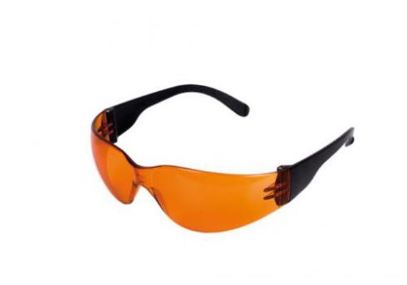 KKD AntiFog Schutzbrille UV New Style orange
