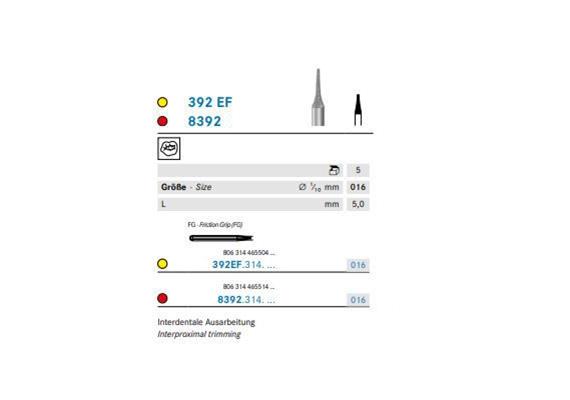 Komet Diamant FG 392EF.314.016