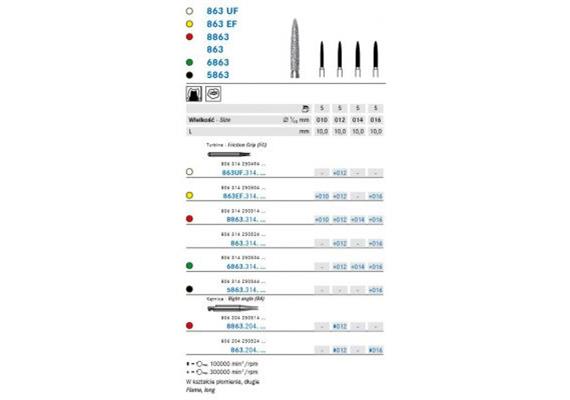 Komet Diamant FG 5863.314.016