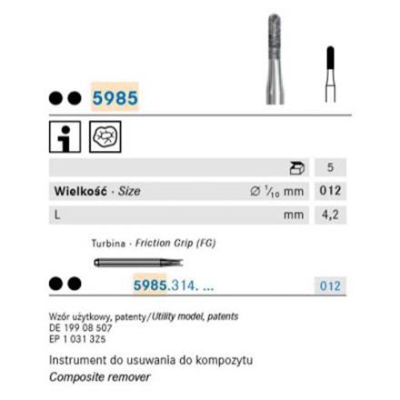 Komet Diamant FG 5985.314.012