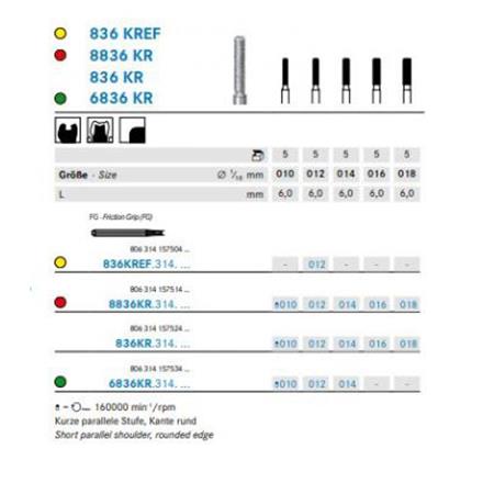 Komet Diamant FG 6836KR.314.012