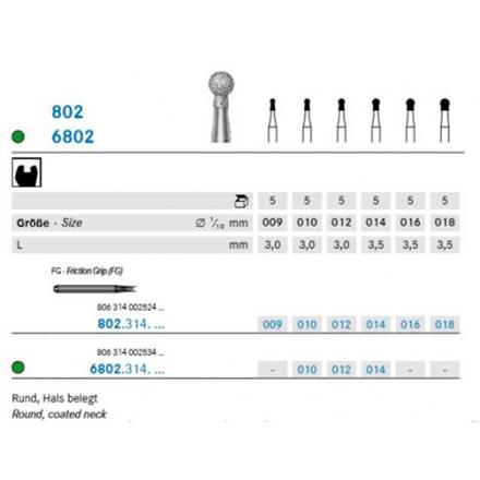 Komet Diamant FG 802.314.012