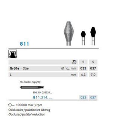 Komet Diamant FG 811.314.037