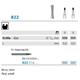 Komet Diamant FG 822.314.009