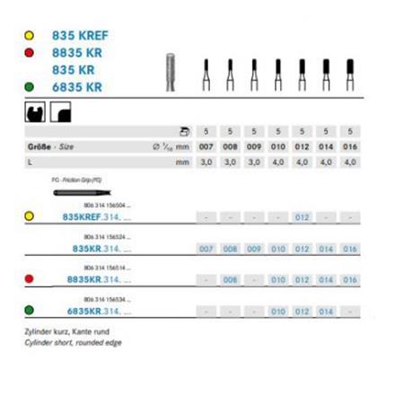 Komet Diamant FG 835KR.314.008