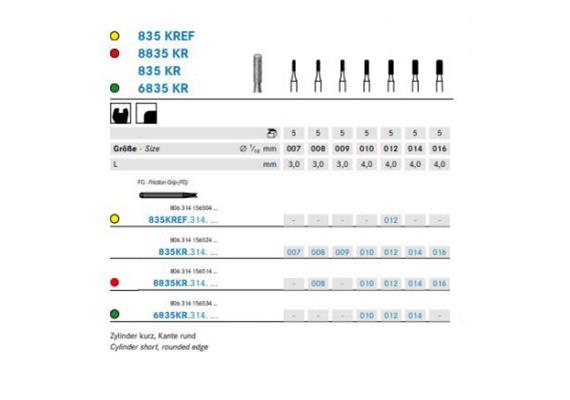 Komet Diamant FG 835KR.314.012