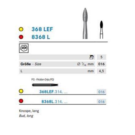 Komet Diamant FG 8368L.314.016