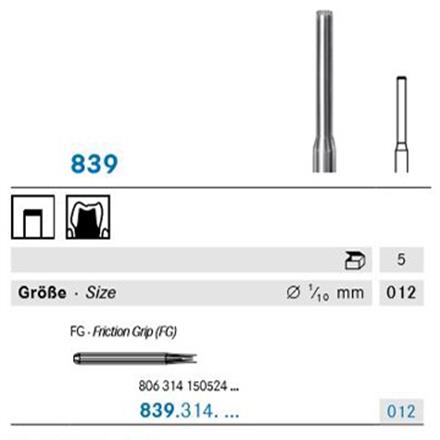 Komet Diamant FG 839.314.012