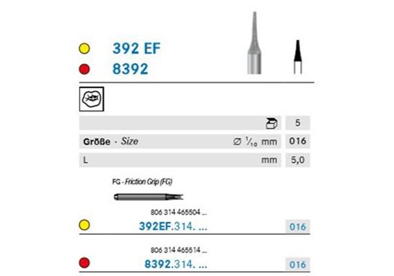 Komet Diamant FG 8392.314.016