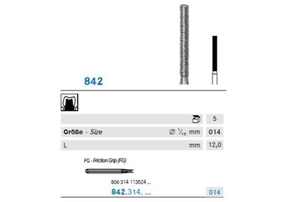 Komet Diamant FG 842.314.014