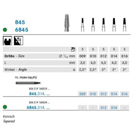 Komet Diamant FG 845.314.012