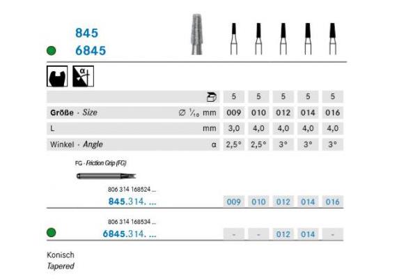 Komet Diamant FG 845.314.012