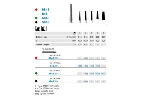 Komet Diamant FG 863.314.012