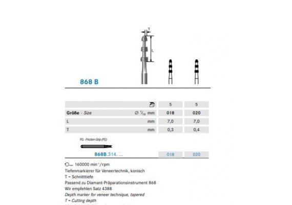 Komet Diamant FG 868B.314.020
