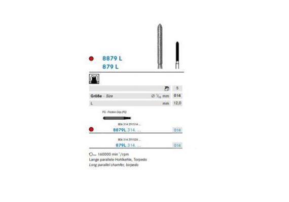 Komet Diamant FG 879L.314.014