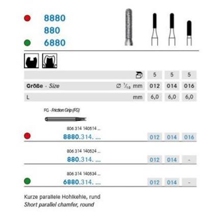 Komet Diamant FG 880.314.012