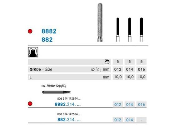 Komet Diamant FG 882.314.012