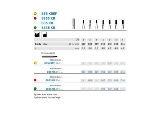 Komet Diamant FG 8835KR.314.008