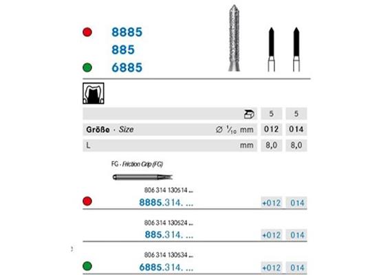 Komet Diamant FG 885.314.012