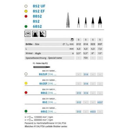 Komet Diamant FG 8852.314.012