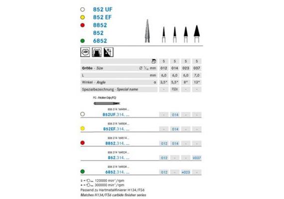 Komet Diamant FG 8852.314.012