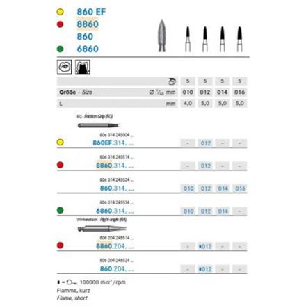 Komet Diamant FG 8860.314.012