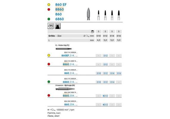Komet Diamant FG 8860.314.012