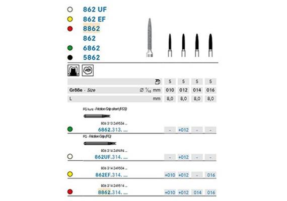 Komet Diamant FG 8862.314.016