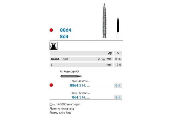 Komet Diamant FG 8864.314.014