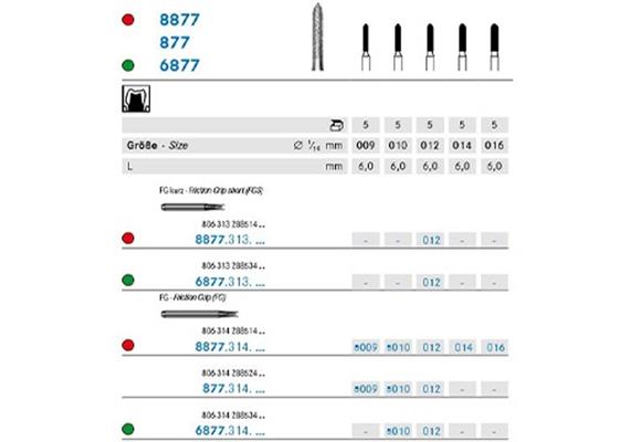 Komet Diamant FG 8877.314.010