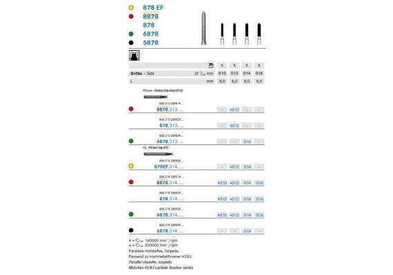 Komet Diamant FG 8878.314.016