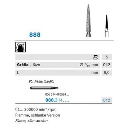 Komet Diamant FG 888.314.012
