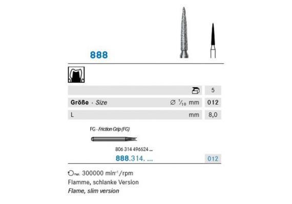 Komet Diamant FG 888.314.012